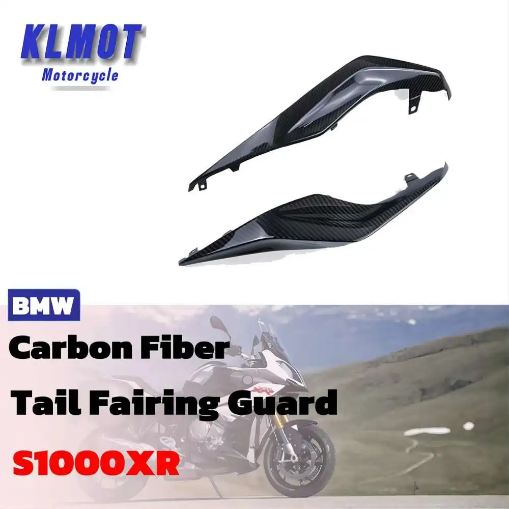 

3K Carbon Fiber Motorcycle Accessories Tail Fairing Rear Seat Side Panel Kit For BMW S1000XR 2015 2016 2017 2018 2019 2020 2022