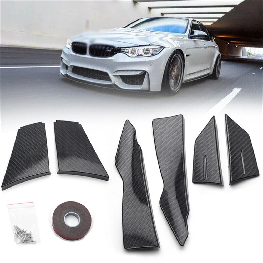 

Bumper Carbon Combined Wind Knife Splitter Spoiler Set Fit For BMW F80 M3 F82 M4