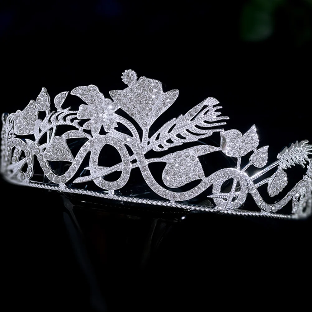 Tiara Wedding Accessories for Brides Wheat Headband Crown Pageant Crowns Women Birthday