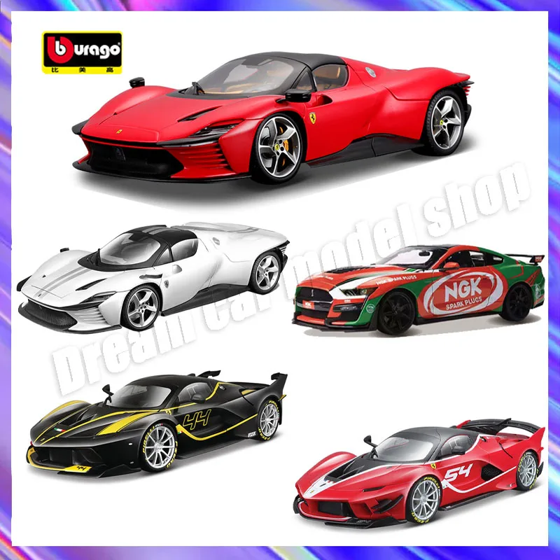 

1:18 Bburago Ferrari SP3 SP1 812 SF90 FXXK EVO литая модель автомобиля, коллекция игрушечных автомобилей, подарки, тонкая упаковка, ограниченная распродажа