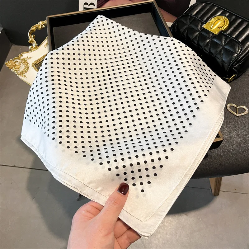 Dot Print Scarf Wom… - image