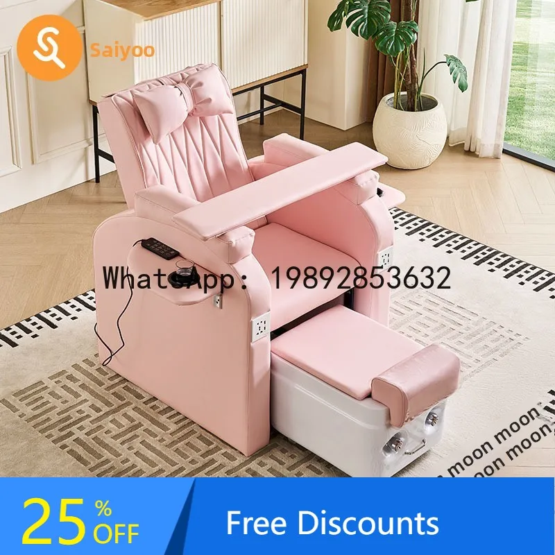 

CZ Factory Direct Sale Electric Massage Nail Sofa Beauty Salon Eyelash Nail Shop Foot Spa Sofa