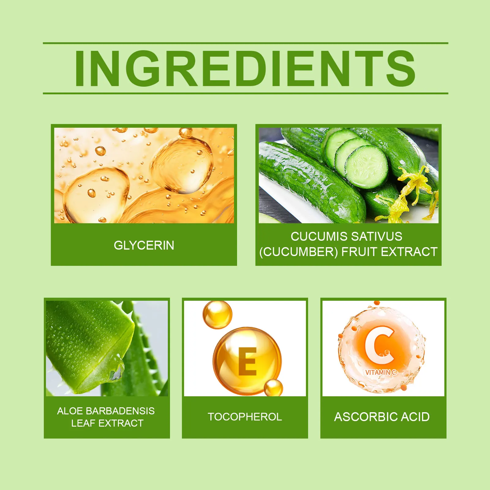 OceAura  Aloe Vera Cucumber Gel Moisturizing And Cooling Body Care Moisturizing And Refreshing Skin Aloe Vera Gel 3pcs