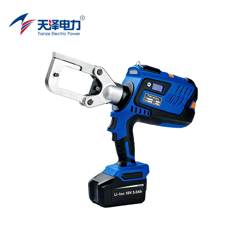 NBC-706UNV 60kN Battery Powered Hydraulic Tool For Crimping Cutting Punching Cordless Cable Crimper Cutter Hole Puncher