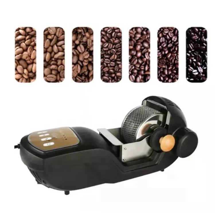 Mini Home Use Coffee Bean Roaster Coffee Bean Baking Roasting Machine For Sale Small Drum Coffee Roaster