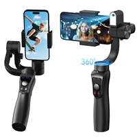 S5 Professional 3-Axis Handheld Gimbal Stabilizer for iPhone/Samsung/Xiaomi, Anti-Shake Phone Holder for Smooth Video Recording