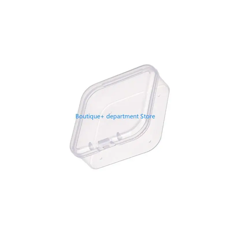 E1PD Transparent Storage Container With Interlocked Lids Durable Stackable Designs For Home Office And Craft Rooms