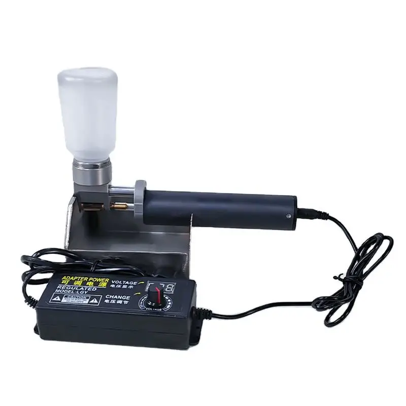 حار بيع المحمولة الكهربائية الجلود تلوين الحواف آلة التحبير يده حافة مزيتة مع محرك حالة جديدة