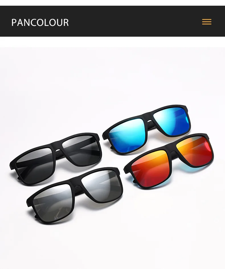 Mode Vintage Platz Polarisierte Sonnenbrille Männer Frauen Luxus Marke Designer männer Sonnenbrille Fahren Angeln UV400 Brillen Mann – Detail 3