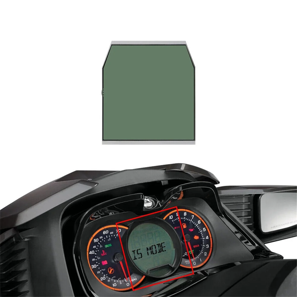 LCD Display for Sea-Doo 4-Tec GTX RXT WAKE Instrument Cluster 278002761 278002305