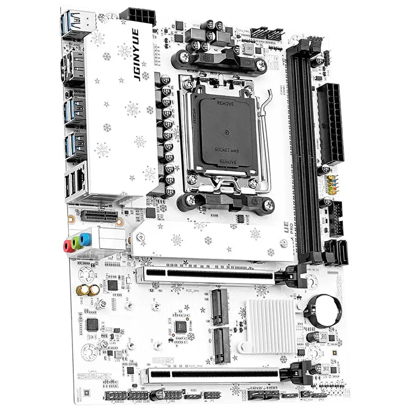 Scheda madre B850M PRO AM5, supporta AMD Ryzen 9000/8000/7000, PCIe 5.0 M.2, 2,5G LAN, DDR5 7200+(OC)