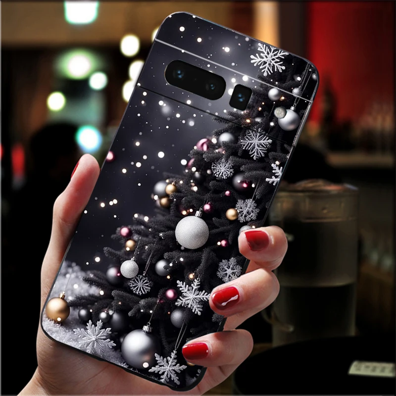 

Christmas Tree Ball Carcasa Funda Phone Case For Google Pixel 10 9 Pro XL 9A 8 7 6 Pro Pixel 8A 7A 6A Pixel 8 7 6 5 Case