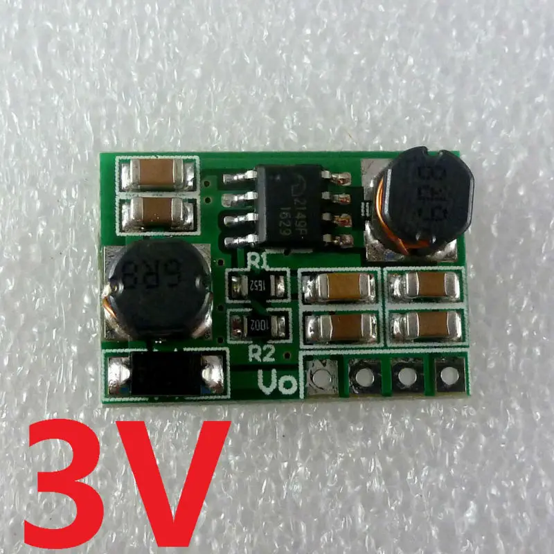 DD0603SA/B Auto Buck-Boost DC DC 1.5V 1.8V 2.5V 3.3V 3.7V 5V to 3V Boost-Buck Converter Board Power Supply Module