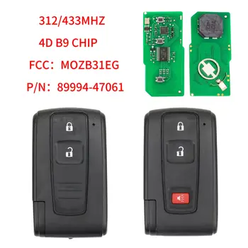 Jingxin MOZB31TG 2/3 tlačítka Inteligentní dálkový klíč pro Toyota Prius Corolla Verso Camry 2002-2009 312 MHz 433 MHz 4D-B9 čipový inteligentní klíč 10 nejlepší prodej Výměna klíče u Toyoty Verso - №1
