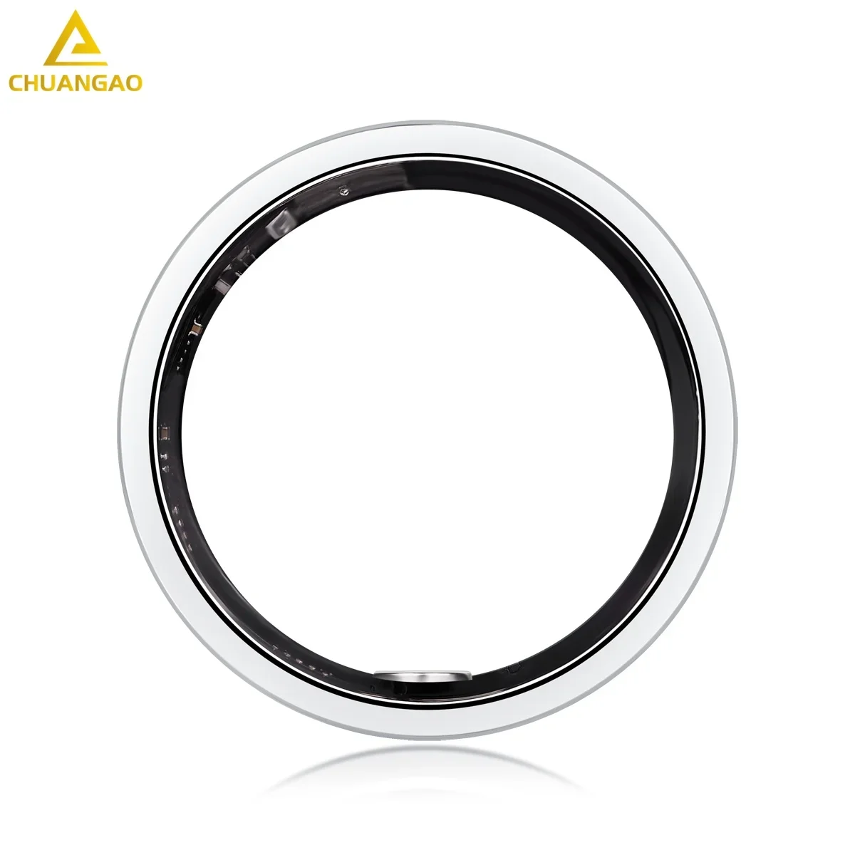 2026 New Gorgeous CA 925 Silver Smart Ring With Integrated Light Technology Health Monitoring LGBT Gender Smart Jewelry Set