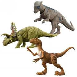 Original Mattel Jurassic World Dominion Basic Dinosaurs Pachycephalosaurus Model Toys for Children Dinosaurios Action Figure Set