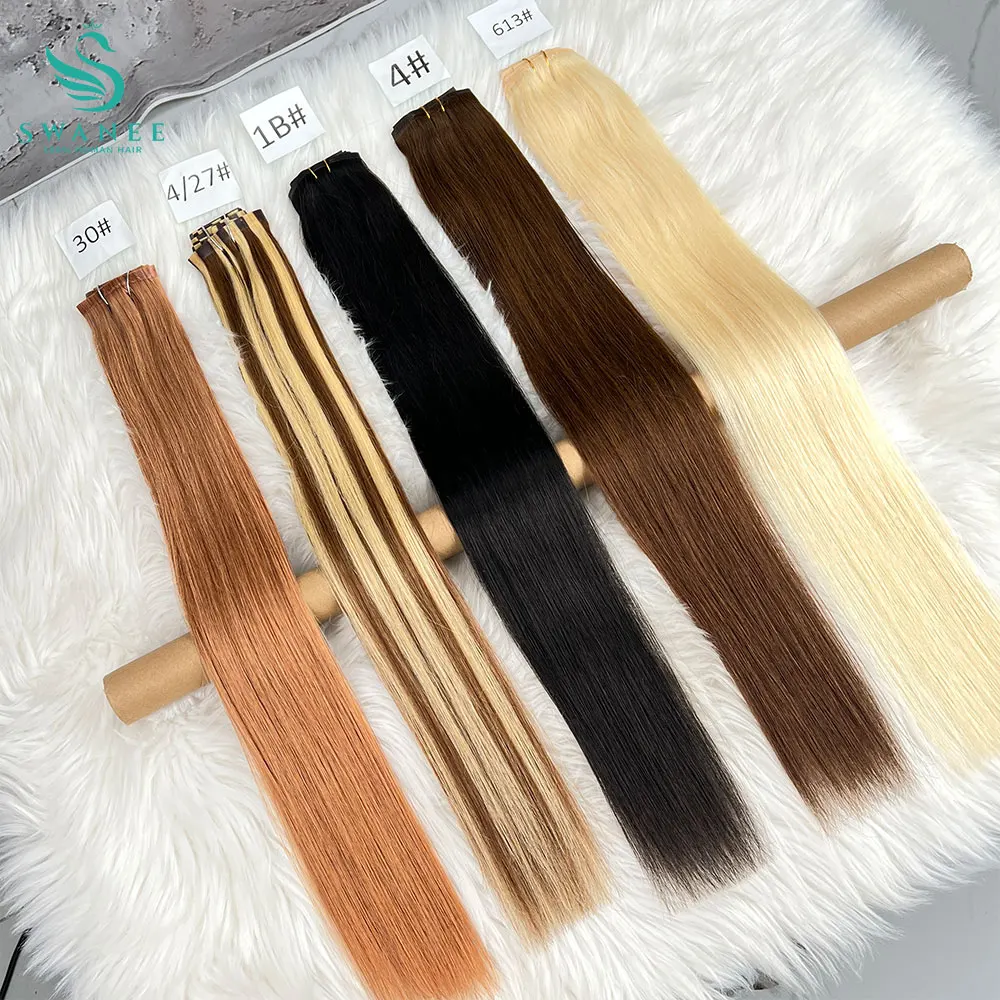 Clip in Hair Extensions Real Natural Hair Virgin Straight Set 7 Pcs/Set Vietnamese Clip in Human Hair Extensions