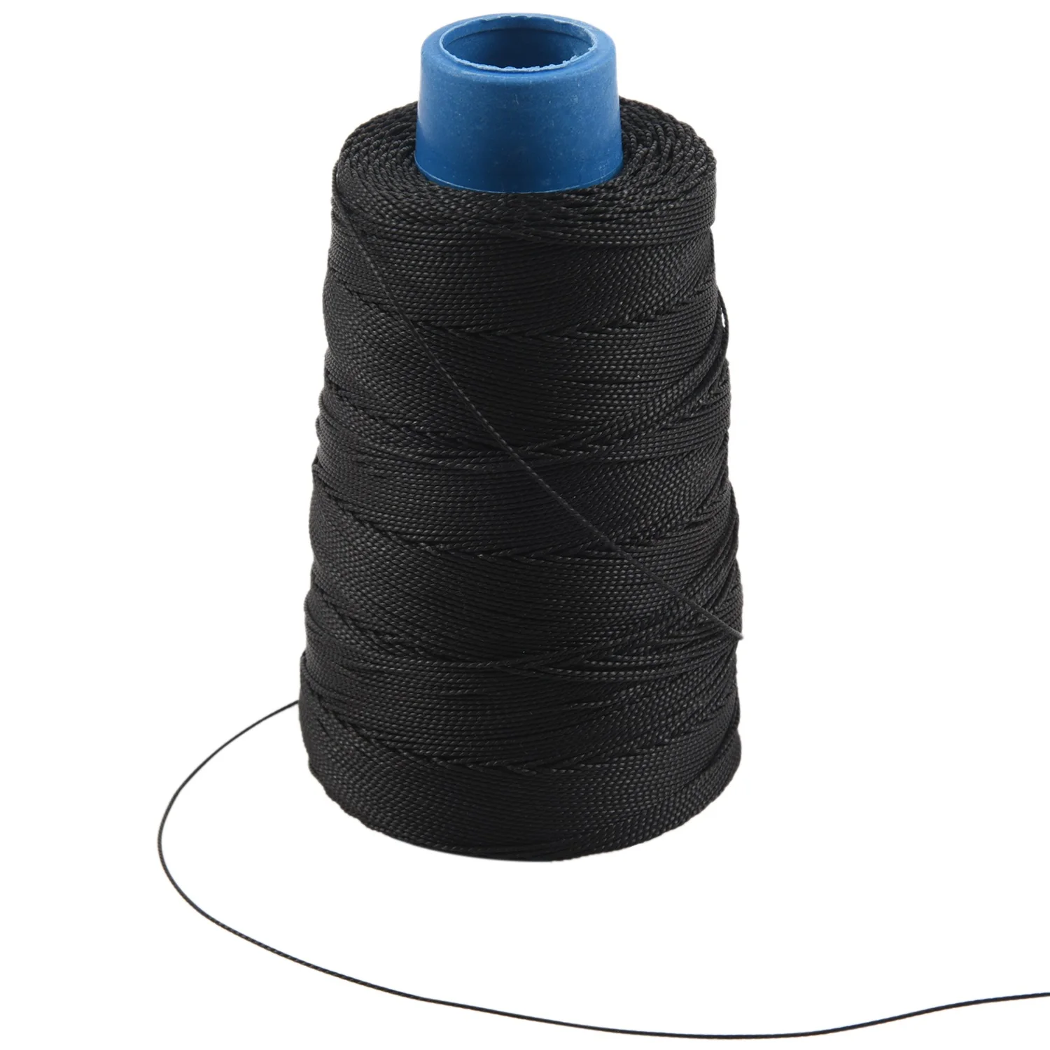 400m 80lbs Nylon Twisted Bowstring Thread Fishing String Sewing Cord Kite Line, Black