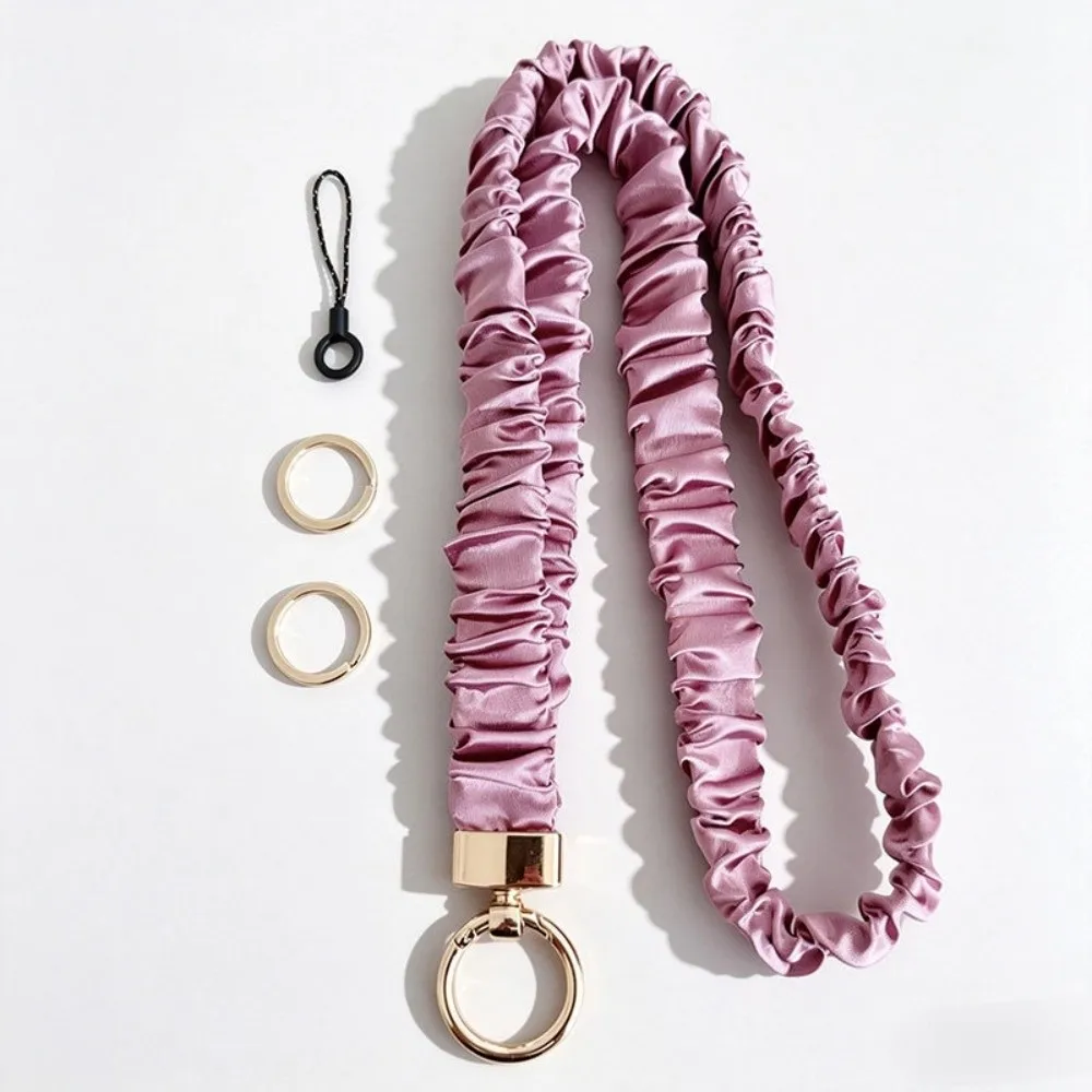 Adjustable Mobile Phone Lanyard Long Detachable Crossbody Phone Strap Metal Buckle Neck Hanging Mobile Phone Chain Cell Phone