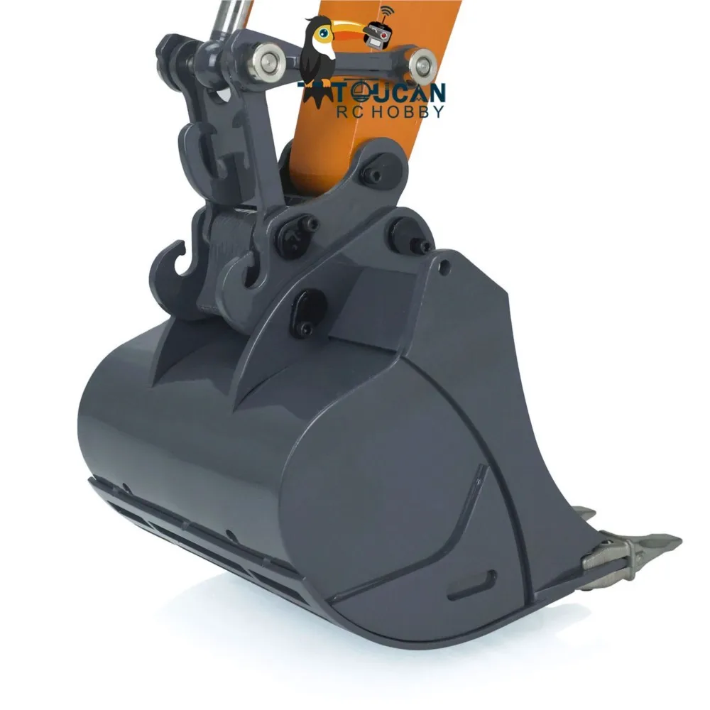 รถขุดไฮดรอลิกบังคับวิทยุ 1/14 XDRC 945 รุ่น 5CH พร้อมวาล์วถอยหลัง รถก่อสร้างบังคับวิทยุ รถขุดจำลอง พร้อมข้อต่อเร็ว