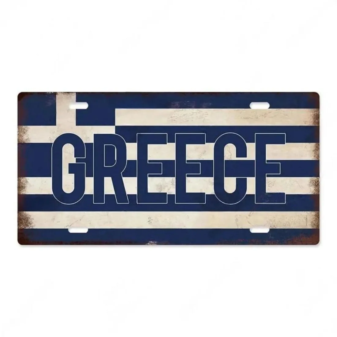 Portugal Turkey Netherlands Vintage Metal Signs, Embossed Auto Tag Plaque, Wall Decor for Garage, Bar, Pub, Club & Home.