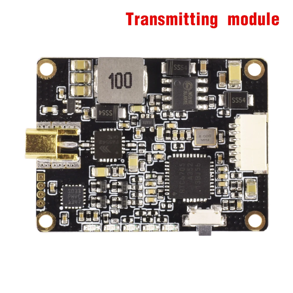 9IMOD FPV VTX 5.8G nadajnik wideo obudowa CNC 1.6W wysokiej mocy rozpraszanie ciepła 7-34V 2-8S dla drona RC FPV na duże odległości