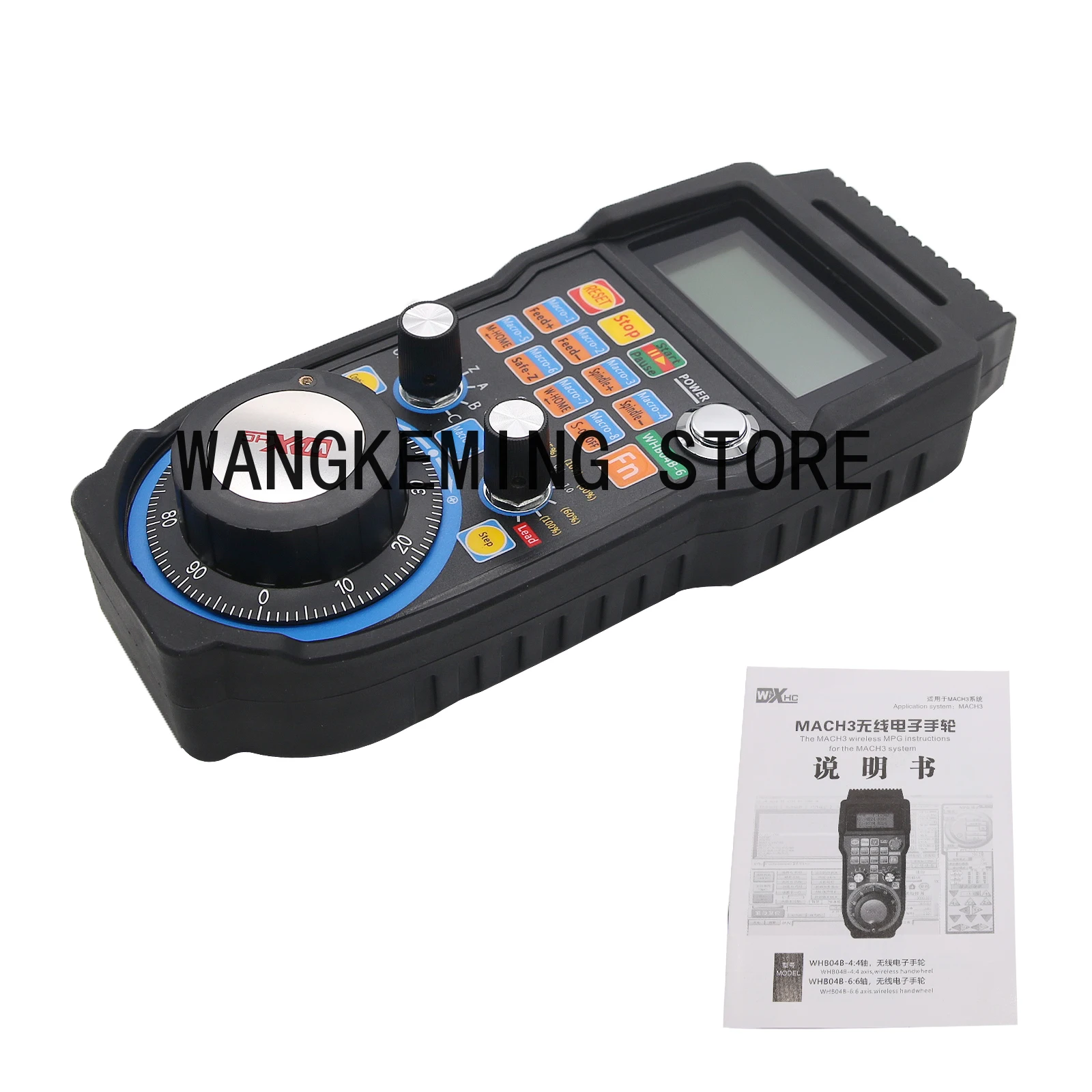 

WHB04B-6 6 Axis XHC Usb Wireless Mach3 Remote MPG Pendent CNC Pendant USB Handwheel