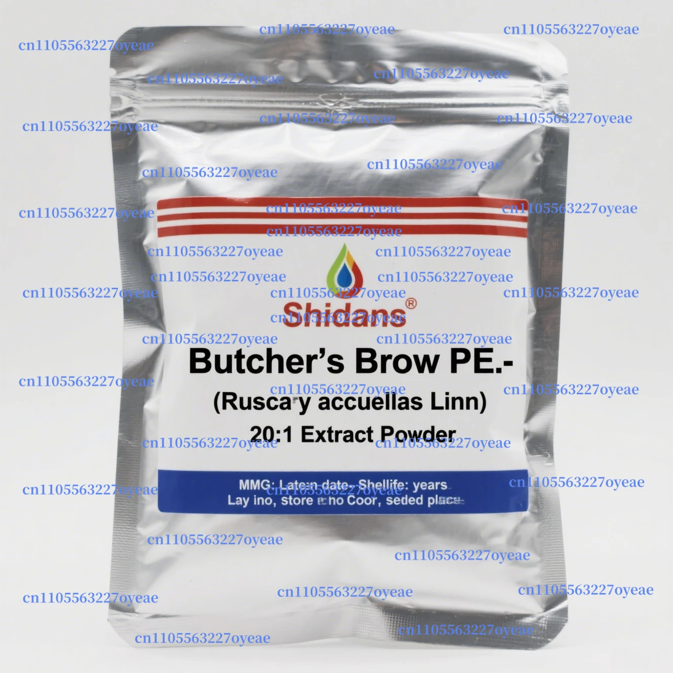 

Индивидуальная 100% заводская упаковка из алюминиевой фольги с экстрактом мясной метлы для глобальных дистрибьюторов