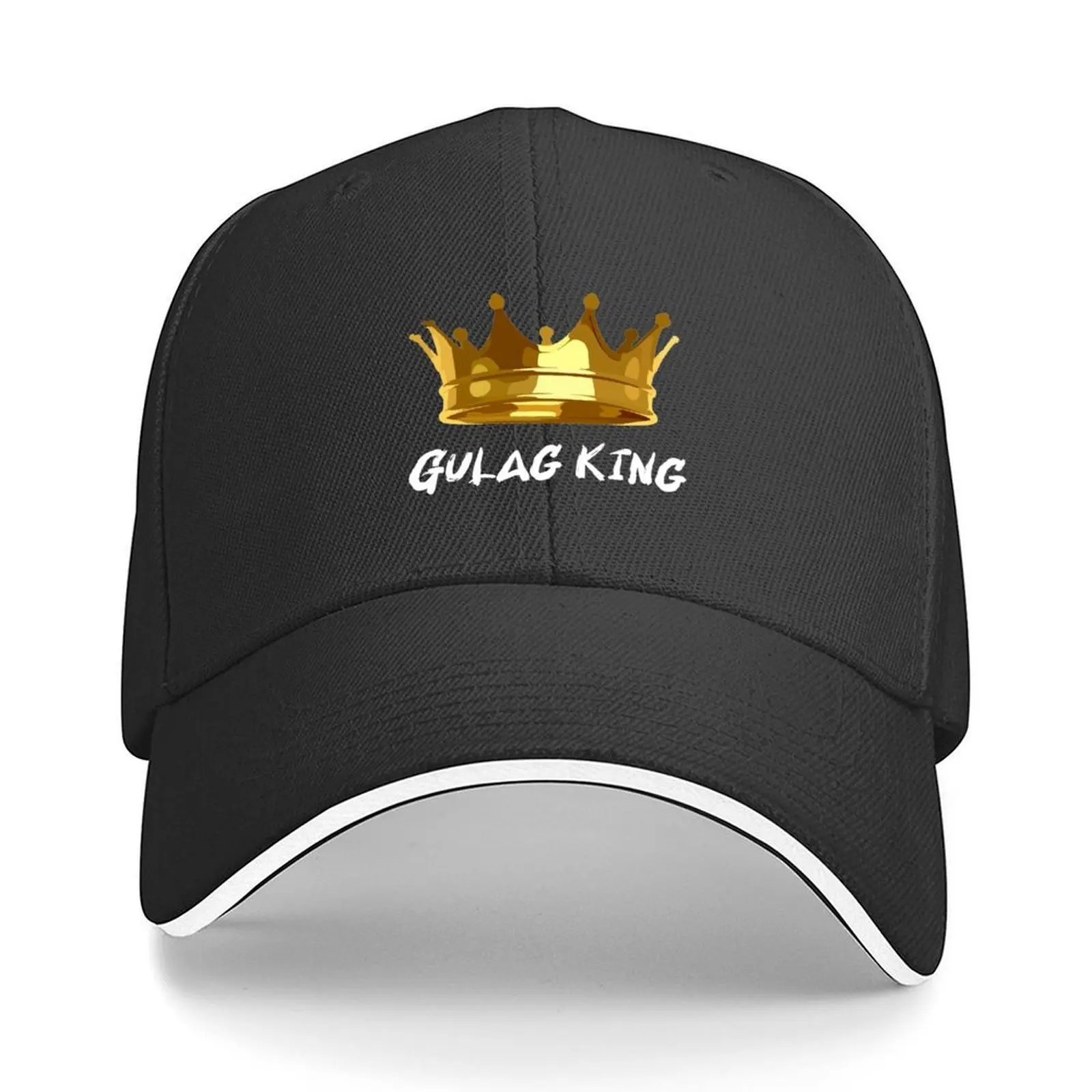 

Warzone Gulag King Crown Baseball Cap fun hats Rugby Golf Hat Hat Luxury Brand Hats For Women Men's