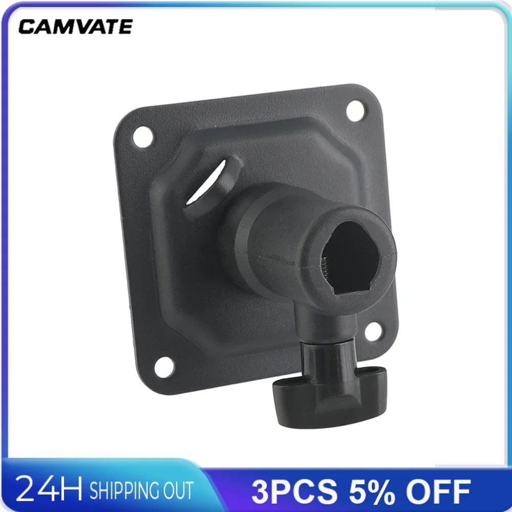 CAMVATE Light Stand Head Adapter With Wall / Ceiling /Table Mount Bracket For Camera Studio Photography Video Light Support