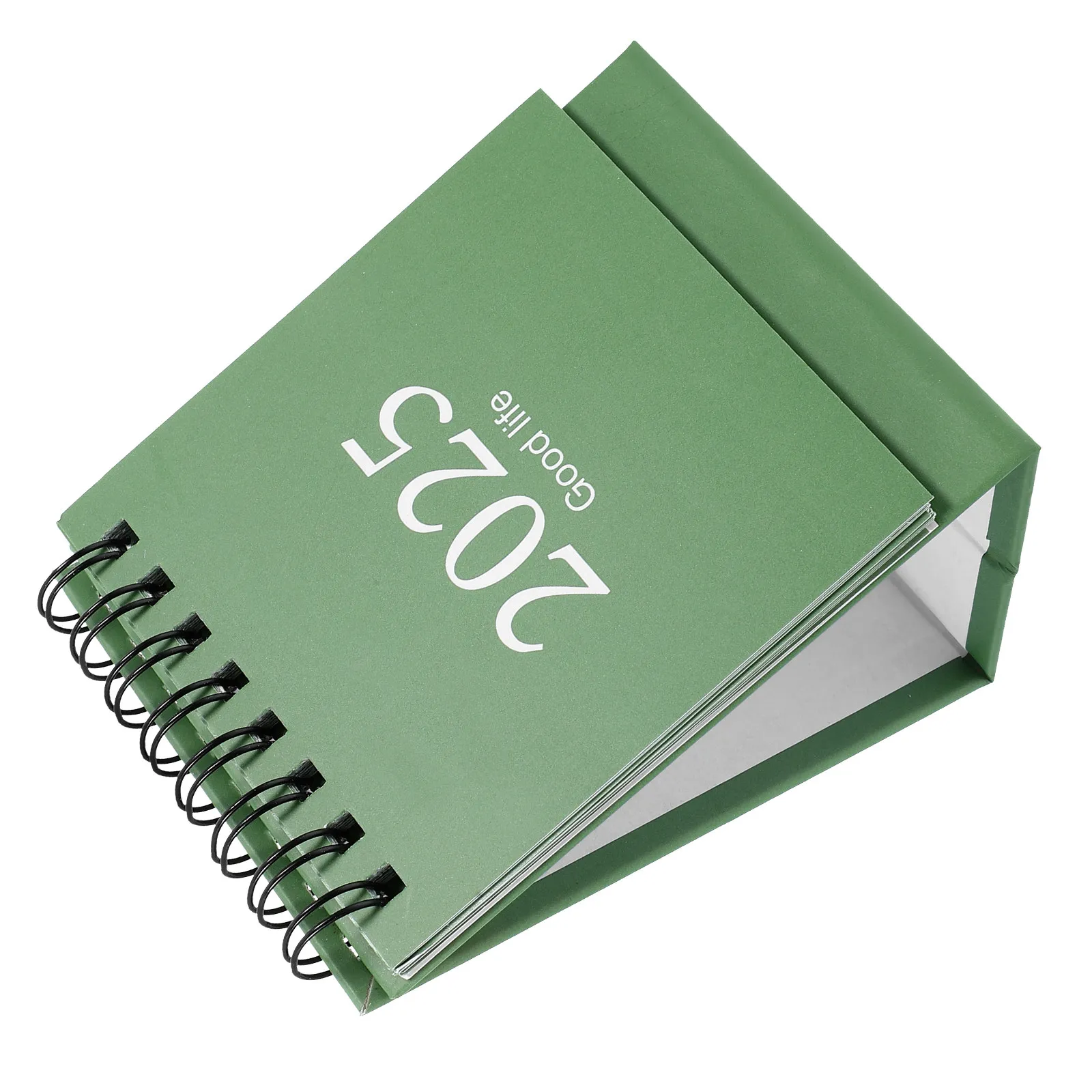 

Mini Desk Calendar Stylish Design 2024-2025 Thick Paper Monthly Flip Calendar for Office Study Home Daily Scheduling Organizer
