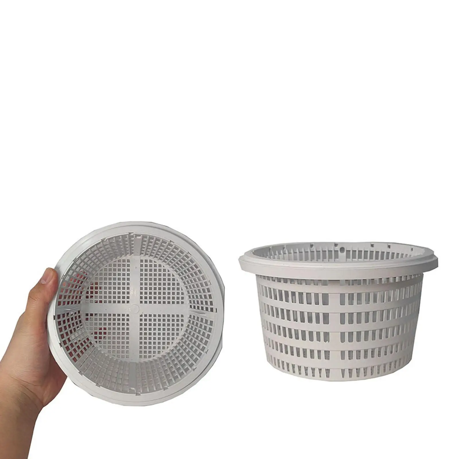 1 Piece Strainer Supplies Effective Durable Fittings Plastic Basket Pool Filter Basket Replacement Ground Pool Cleaning Scum