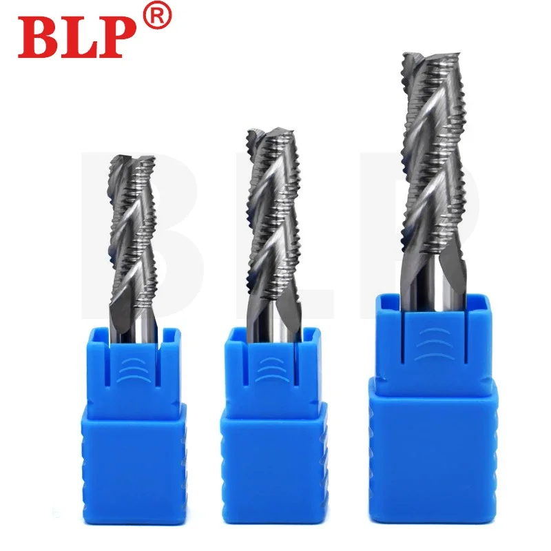 

HRC55 Milling Cutter Alloy Coating Tungsten Steel Tool Cnc Maching 4 Blade Roughing Endmills corn Milling Cutter For Metal