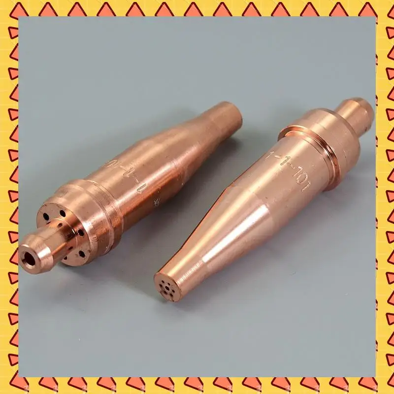 

A008 Acetylene Cutting Nozzle 1-1-101 For Precision Welding And Metal Cutting, Fit V-Style Heavy Duty Torch - Pack Of 2