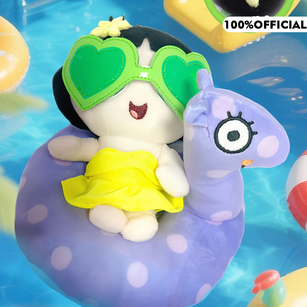 Echt De Powerpuff Girls Water Park Serie Pluche Knuffels Cartoon Rugzak Sleutelhanger Anime Knuffels Speelgoed Meisjes Geschenken