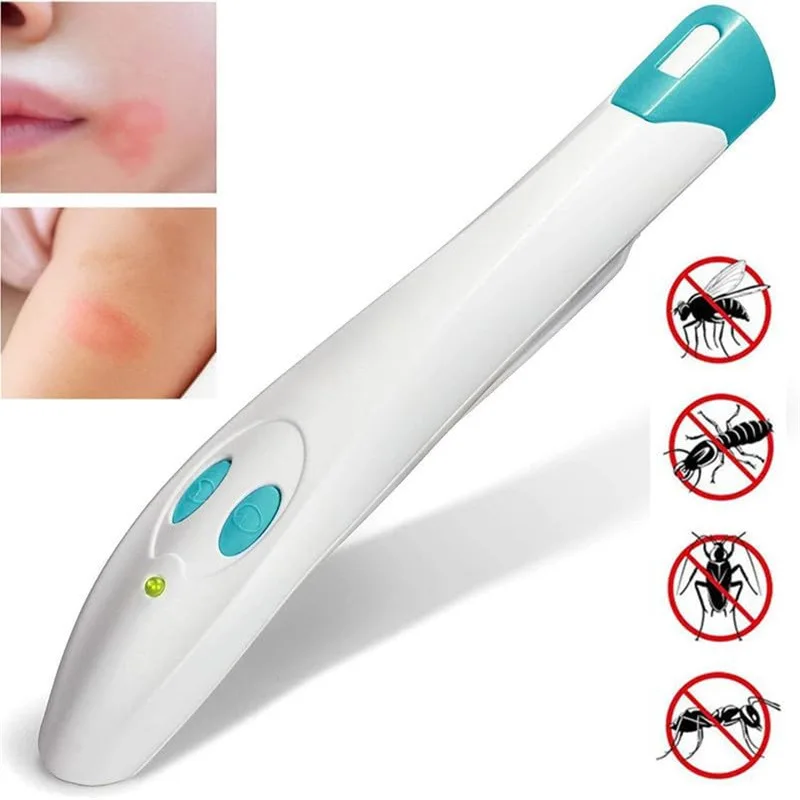 2025 HOT Electronic Mosquito Bite Anti-itch Device Physical Therapy Relieve Burning Swelling Suitable for Outdoor Camping Travel