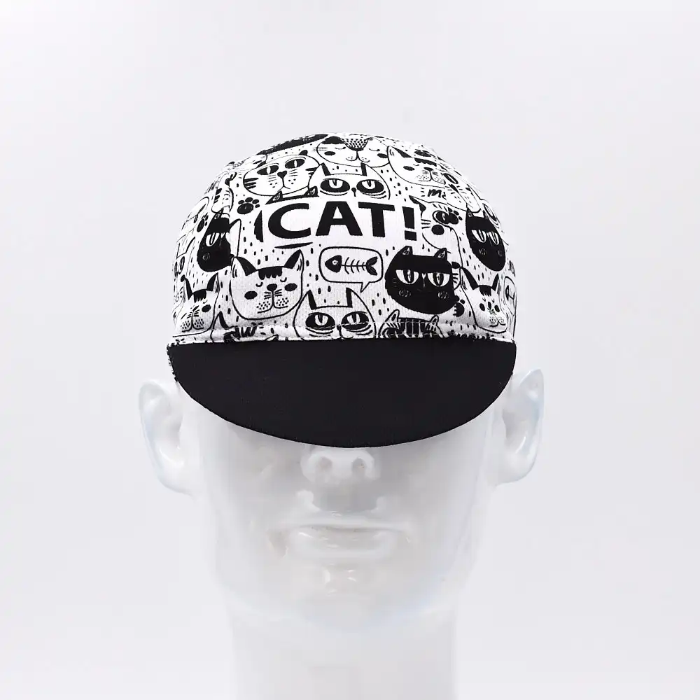 قبعات ركوب الدراجات المضحكة الجديدة على شكل قطة كلاسيكية قابلة للتنفس للجنسين Gorra Ciclismo JIASHUO