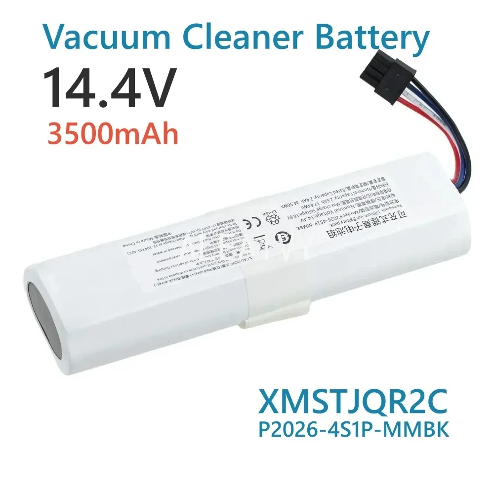 

Vacuum Mop 2C XMSTJQR2C/ Mi JiaTrover Robot LDS Vacuum Mop Finder RLS3 Vacuum Cleaner Battery P2026-4S1P-MMBK