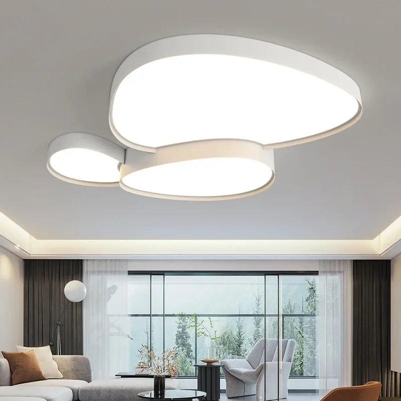 Nordic Simplicity Led Ceiling Lamp Dimmable for Living Dining Room Bedroom Ceiling Light Home Decor Indoor Lusters Luminaires