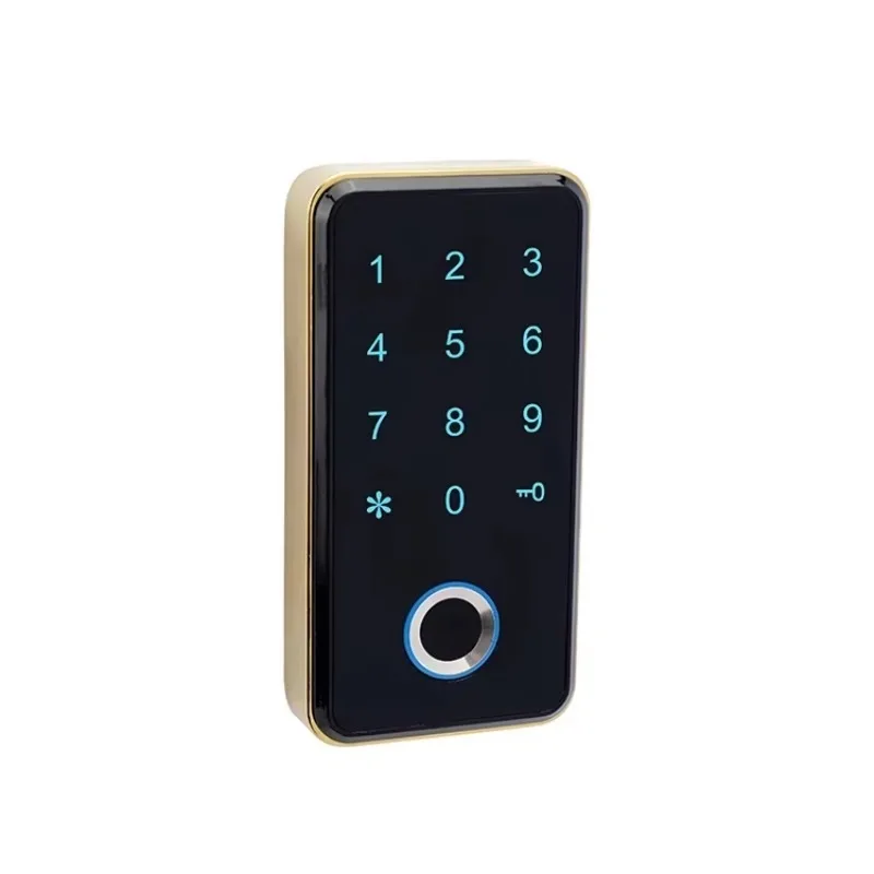 Intelligent Easy Install Zinc Alloy Smart Code Lock Electronic Magnetic Fingerprint Cabinet Lock for Gym Club
