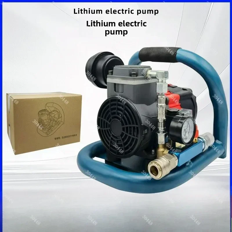Rechargeable Lithium Air Compressor Portable Wireless Car Tire Inflator Pump 1.5L Oil-Free Mini Compressor