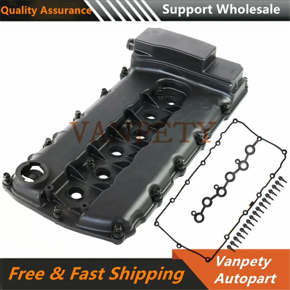 Engine Valve Cover with Bolts&Seal For AUDI Q7 2006-10,VW EOS,Passat B6/B7,Phaeton,Touareg 3.6V6 FSI 03H103429L,03H103429B/H/C/D