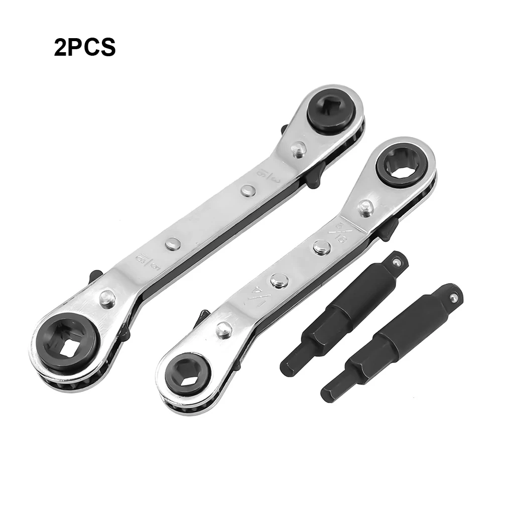 Metal Small Size Ratchet Wrench For Wide Range Of Applications Strong Fixing Force Wrench Set