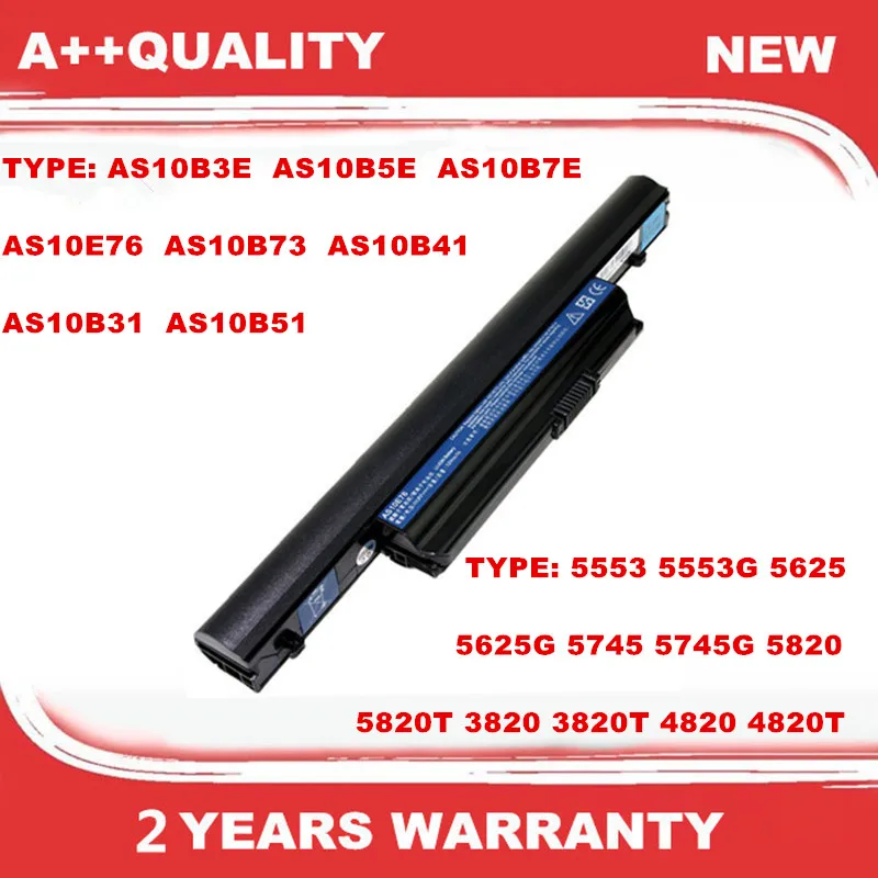 

Аккумулятор для ноутбука 3820T для ACER AS10B3E AS10B5E AS10B7E AS10E76 AS10B73 AS10B41 AS10B31 AS10B51