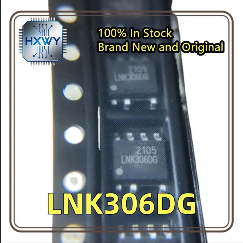 (10/50 Pieces) LNK306DG LNK306D SOP7 Offline Switching Power Supply IC Factory Wholesale Cheap Electronic Component Fast Shippin