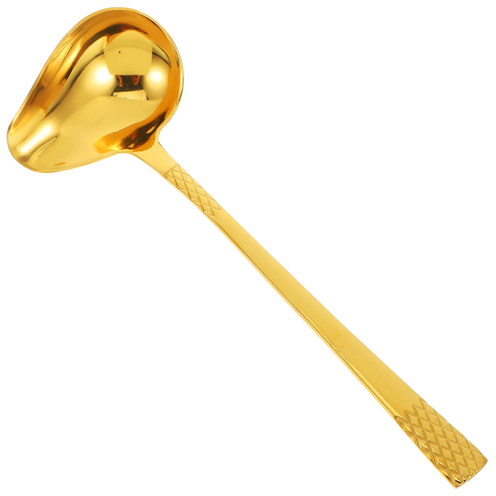 

1pc Creative Duckbill Ladle Sauce Spoon Small Mini Golden Copper Stainless Steel Kitchen Tool Gravy Spoons Easy Clean