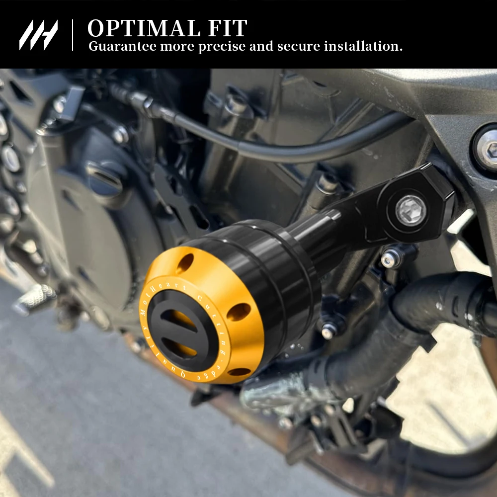 Motorcycle Frame Sliders For Ninja400 18-27 Z400 19-27 Ninja500 Z500 24-27 CNC Aluminum No Cut Crash Protectors Pair Accessories
