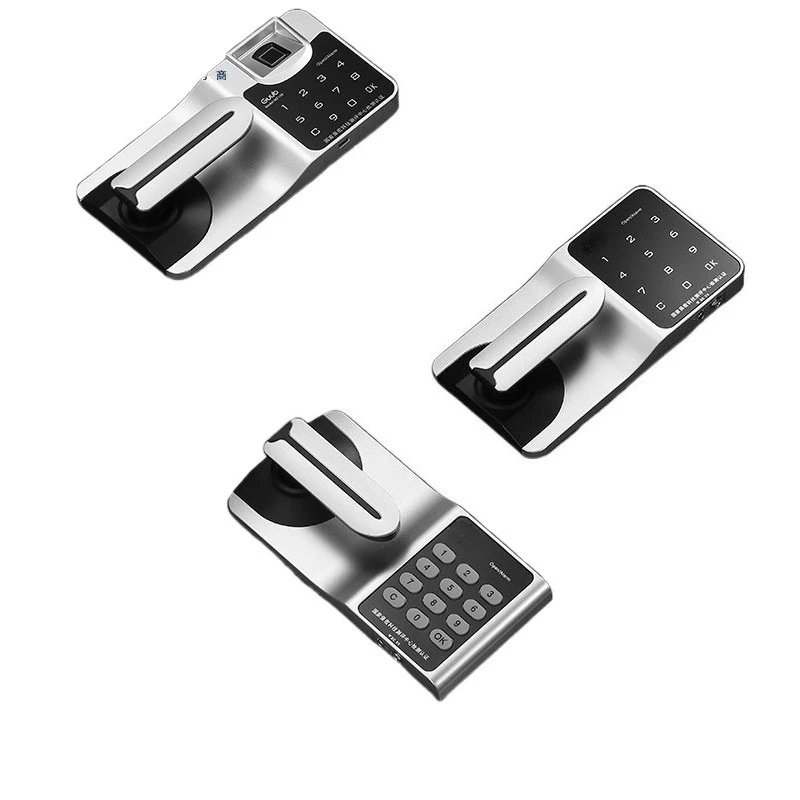 Electronic password lock for filing cabinets, steel, small sheet metal, fingerprint lock