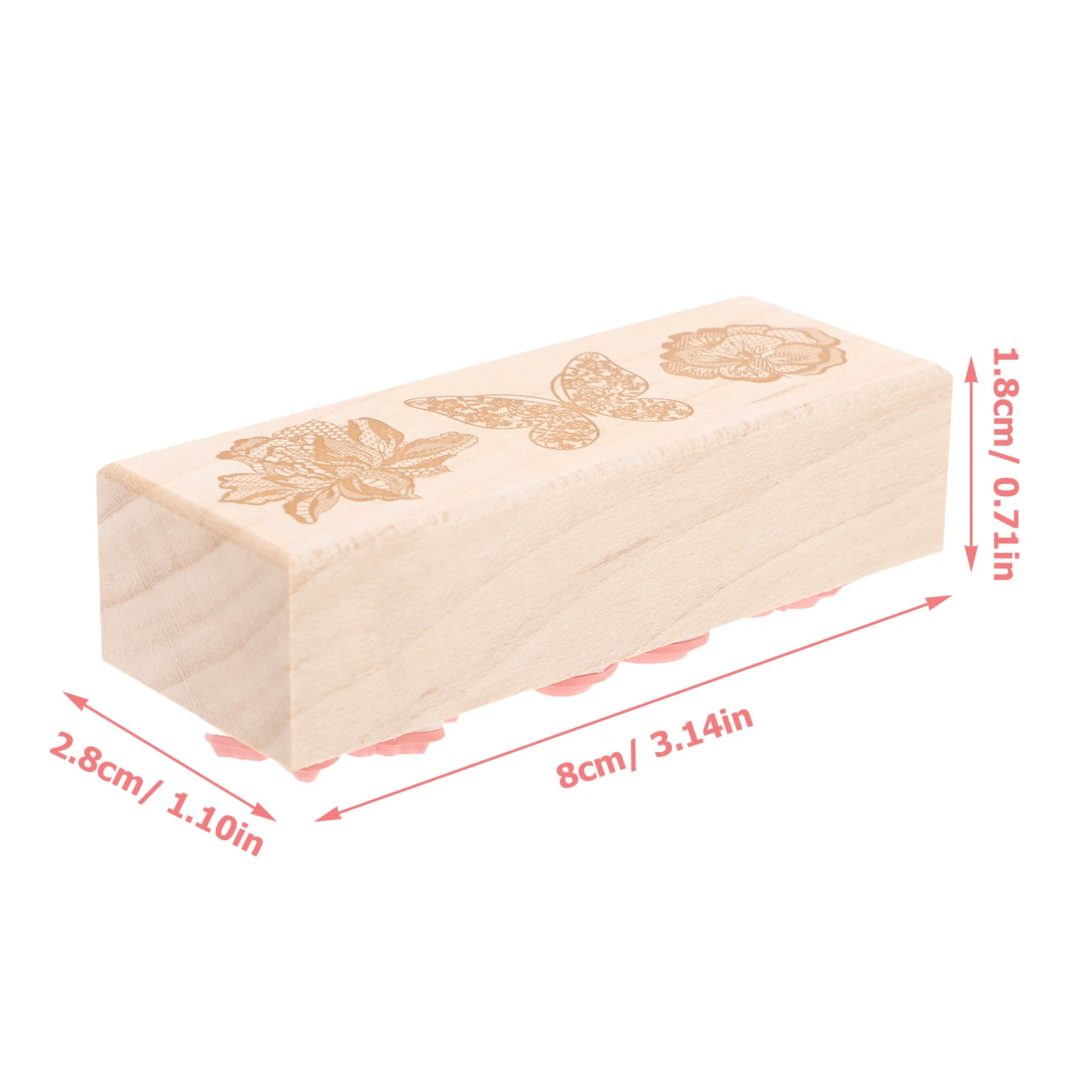 Wooden Stamp DIY Diary Scrapbook Decorative Plants Pattern Creative Scrapbooking Stamps Planner Cards Journaling Crafts