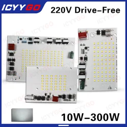 High Power 100W 150W LED Light Panel AC 220V No Driver Needed SMD5054 Chip PCB Light Source Board for DIY Floodlight
